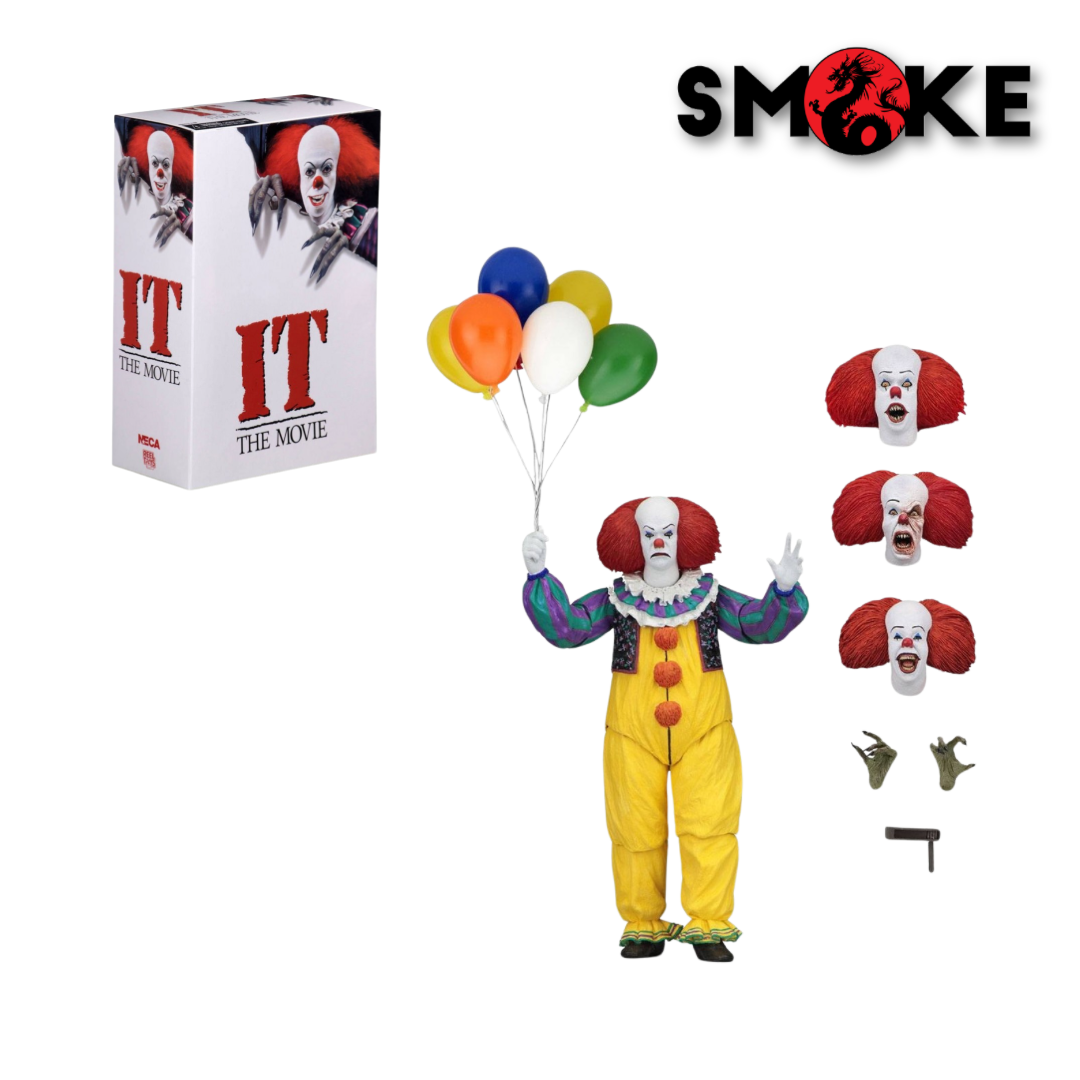 Neca - Ultimate Deluxe Figure - IT the Movie - Pennywise – Smoke ...