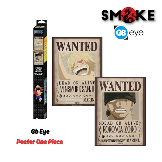 GB Eye - set da 2 poster - One Piece - Zoro, Sanji