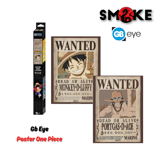 GB Eye - set da 2 poster - One Piece - Luffy, Ace