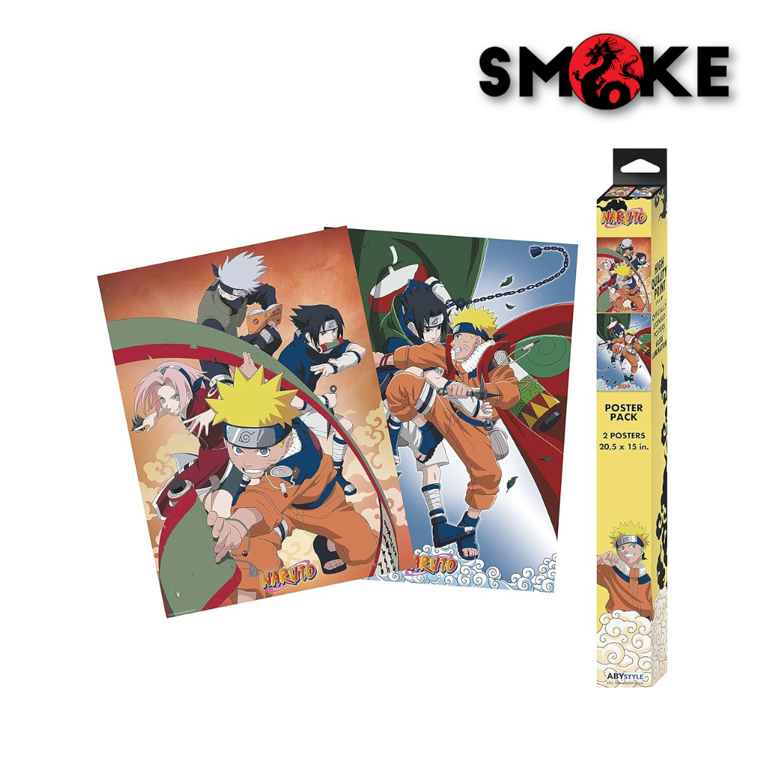 ABYstyle - set da 2 poster - Naruto