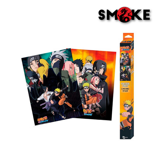 ABYstyle - set da 2 poster - Naruto Shippuden