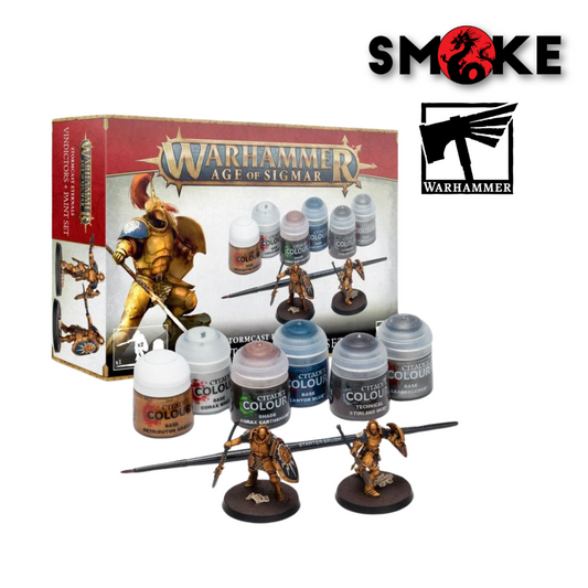 Warhammer Age of Sigmar - Vindictors and tools set - Set di colori e figure