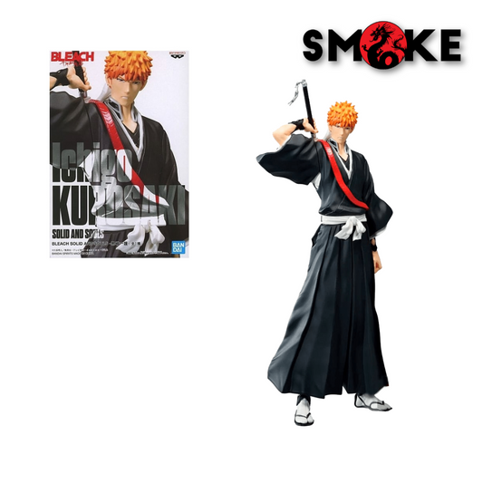 Banpresto - Bandai Spirits - Bleach - Ichigo Kurosaki - Solid and Souls