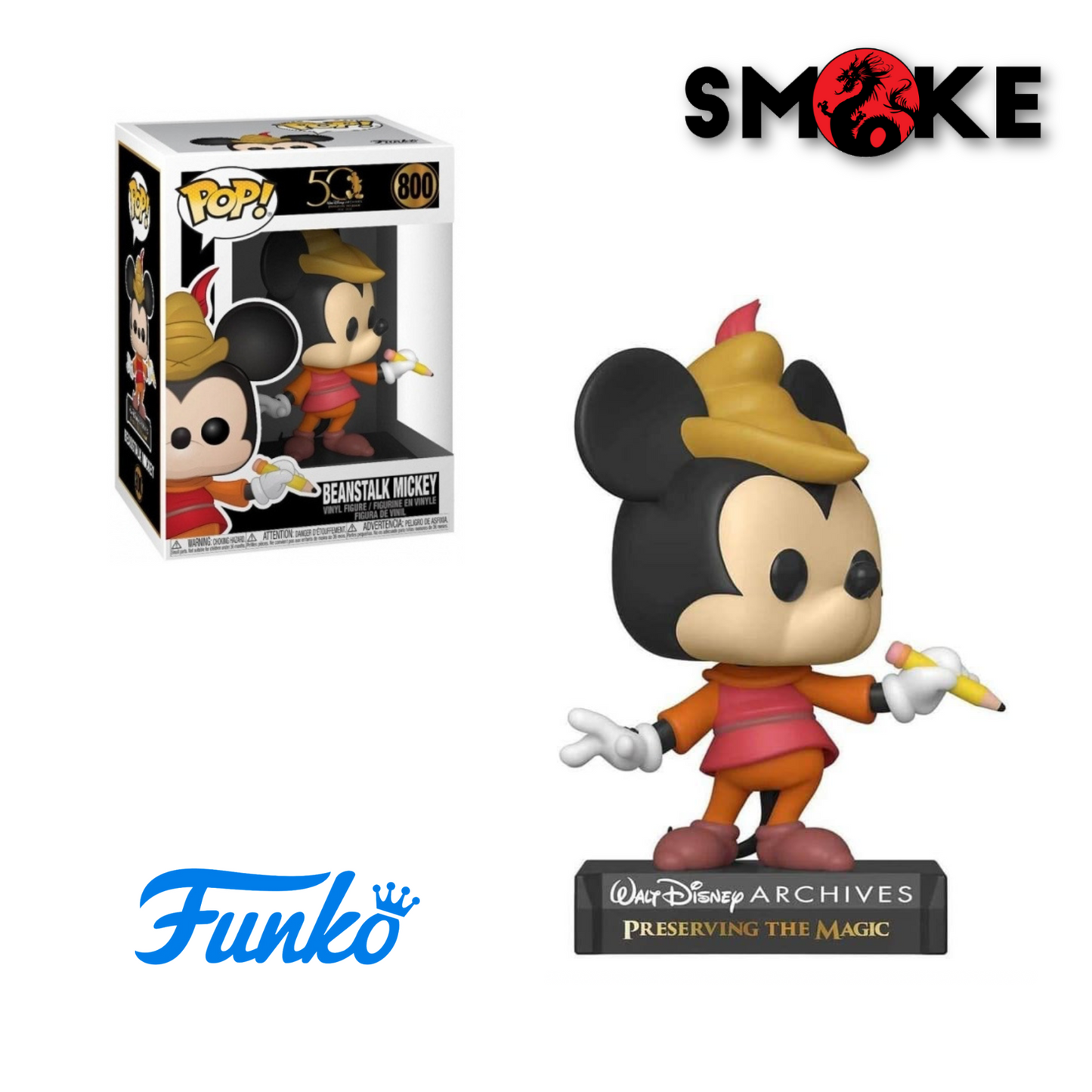 Pop! -  Disney 50th - Beanstalk Mickey - 800