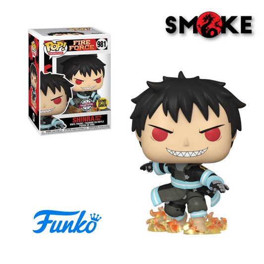 Pop! -  Fire Force - Shinra with Fire - Special Edition - Glows in the dark