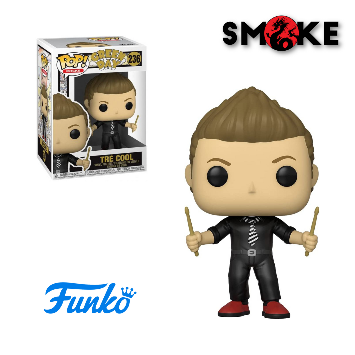 Pop! -  Green Day - Tré Cool - 236