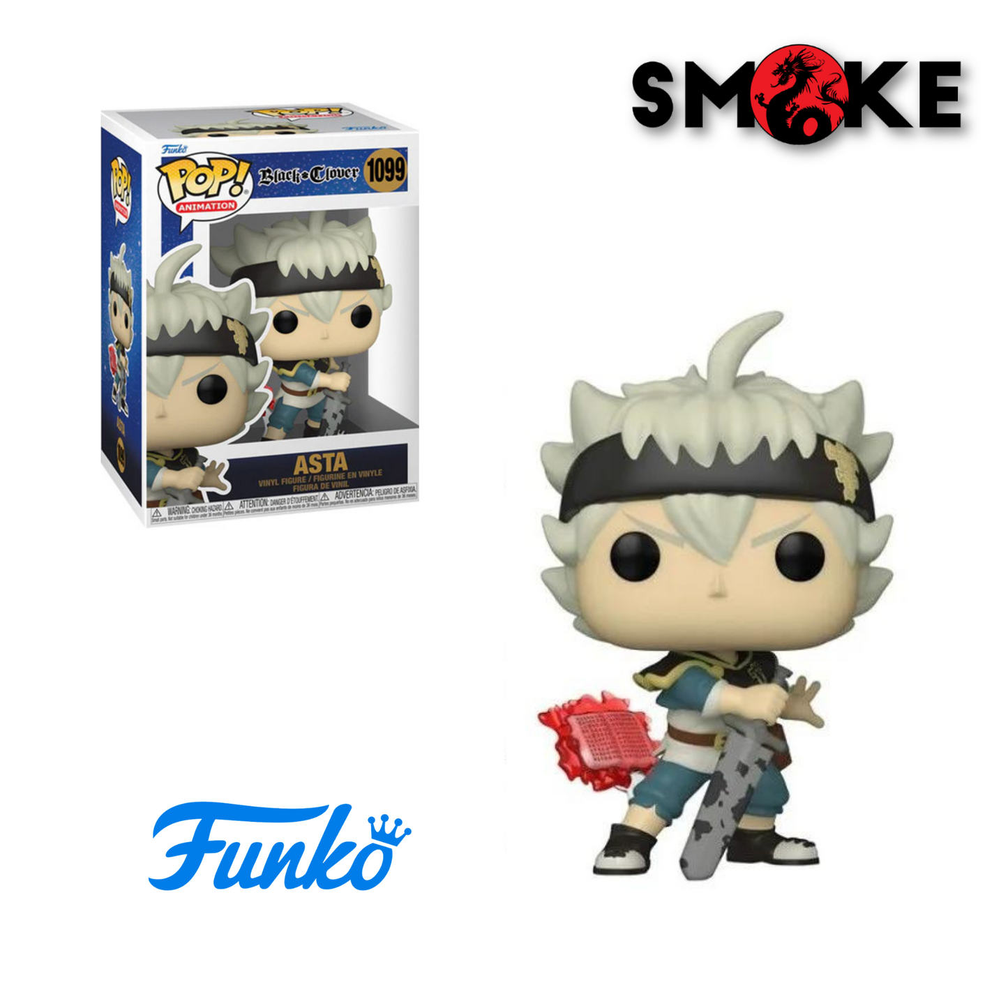 Pop! -  Black Clover - Asta - 1099