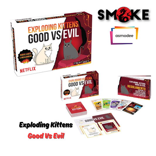 Asmodee - Exploding Kittens - Good vs Evil