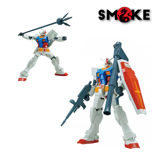 Bandai - Model Kit - RX-78-2 Gundam full weapon set- EG 1/144