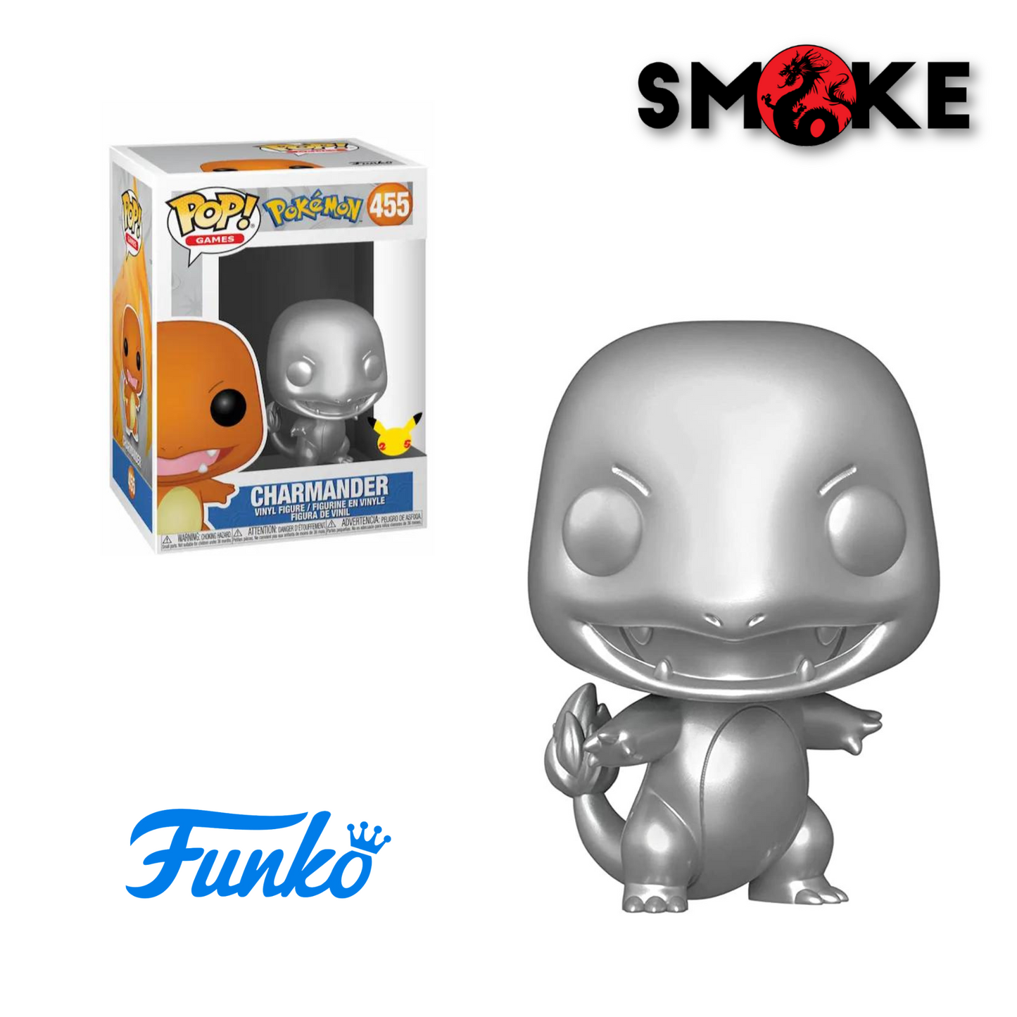 Pop! - Pokémon - Charmander - 455 - silver