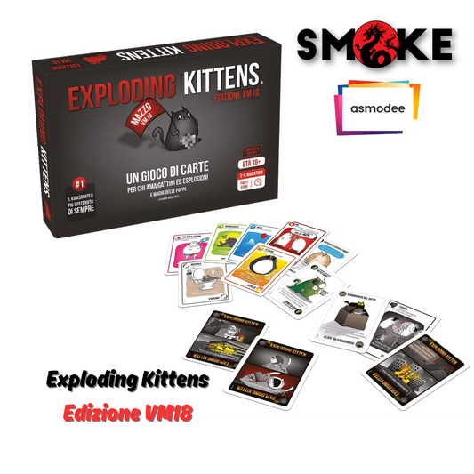 Asmodee - Exploding Kittens - Edizione VM18