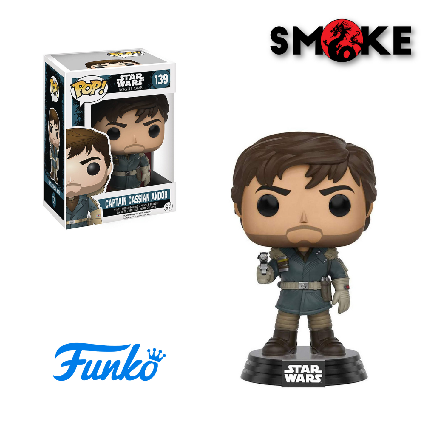 Pop! -  Star Wars - Captain Cassian Andor - 139