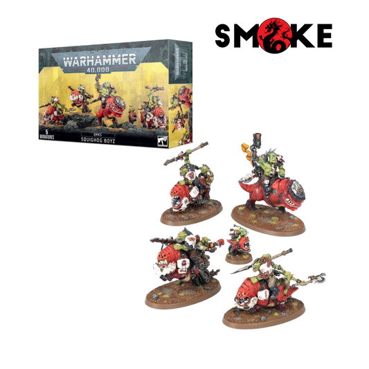 Warhammer 40k  - Orks - Squighog Boyz