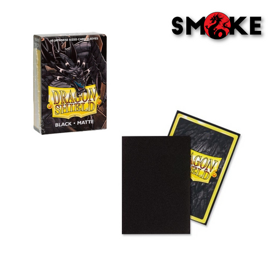 Dragon Shield - Japanese Size - 60 standard sleeves - Matte Black