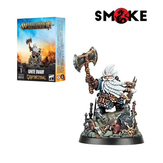 Warhammer Age of Sigmar - White Darf - Grombrindal