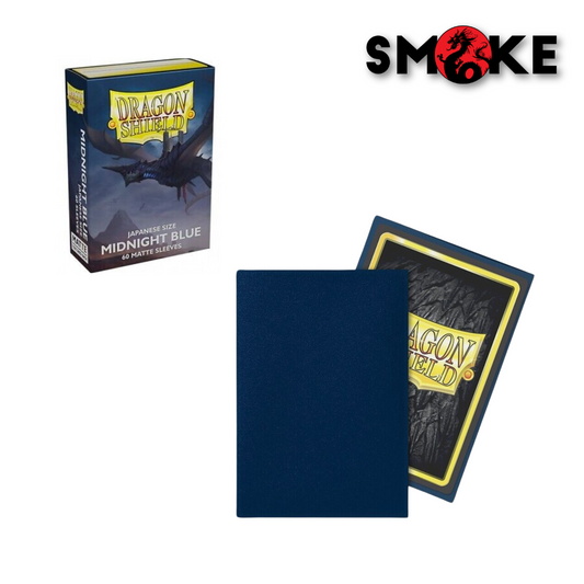 Dragon Shield - Japanese Size - 60 standard sleeves - Matte Midnight Blue